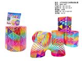 OBL10485644 - 大号台湾色几何图案彩虹圈