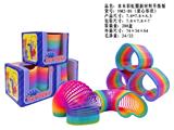 OBL10485646 - 美国色爱心形状彩虹圈