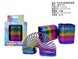OBL10485677 - 七彩镭射正方形彩虹圈