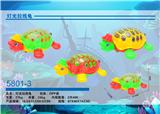 OBL10487072 - 灯光拉线龟拖拉玩具动物仿真玩具益智玩具