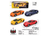 OBL10487136 - （不包电）1:18四通遥控车兰博马丁乌玻璃仿真车（车头灯光）