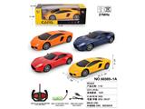 OBL10487143 - （3.7包电）1:18四通遥控车兰博马丁实色乌玻璃仿真车（车头灯光）