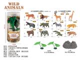 OBL10487845 - 12款迷你小号野生动物套装