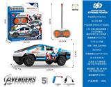 OBL10490052 - 1:30五通（复仇者联盟）UV特斯拉遥控车带灯光（包电款）