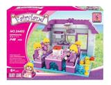 OBL267018 - mini小别墅H01  148PCS