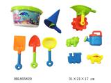 OBL605820 - Beach bucket toys
