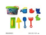 OBL605821 - Beach bucket toys