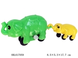 OBL617059 - Chain drag on an elephant 