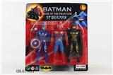 OBL617611 - Red spider man captain America batman 