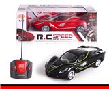 OBL617669 - Remote control car 1:18 four-way simulation ferrari (red, yellow)