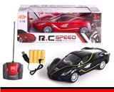 OBL617673 - Remote control car 1:18 four-way simulation ferrari (red, yellow)