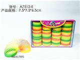 OBL617681 - 12 display box spring rainbow colored circles