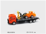 OBL618034 - Inertial flat car truck, engineering 