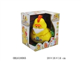 OBL618065 - Multi-function electric chicken cartoon music more lights 