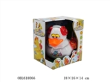 OBL618066 - Multi-function electric duck cartoon music more lights
