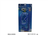 OBL618099 - Swimming glasses + diving tube 