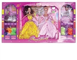 OBL618469 - 11.5 inch double barbie and accessories