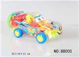 OBL618477 - Dynamic car produced blocks in multi-color combination weighing 190 grams (about 80-90 PCS)