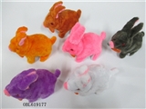 OBL619177 - Light fluffy electric turnip rabbit