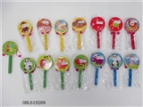 OBL619209 - Many cartoon color rattle