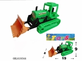 OBL619344 - Simulation of inertia farm tractor farmer car, drive)