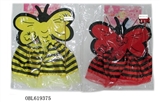 OBL619375 - 蜜蜂翅膀配裙+天使棒+发夹