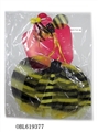 OBL619377 - The beatles wings with skirt Angel good hair clips