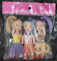 OBL620098 - 3.5 -inch fashion three real barbie