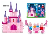 OBL620177 - Pink pig dolls castle furniture