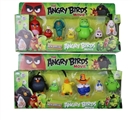 OBL620222 - 4 only 2 to 4 inches of angry birds