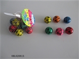 OBL620815 - 3.2cm网袋10粒足球弹跳球