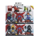 OBL621118 - 6.5 inch light 6 big hero only 5.5 inch light 6 heroes 3 (2) only