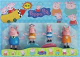 OBL621154 - Pink pig 3 "to 4" four pack (with light) base
