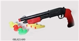 OBL621480 - Solid color EVA soft bullet gun