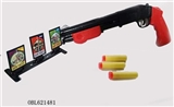 OBL621481 - Solid color EVA soft bullet gun