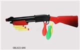 OBL621486 - Solid color live EVA soft bullet gun