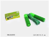 OBL622055 - 计数器5环EVA手套棉胶跳绳