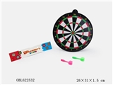 OBL622532 - 24 cm dart board (two dart)