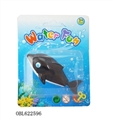 OBL622596 - Dolphins swim end