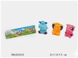 OBL623210 - Lining plastic three animals