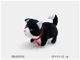 OBL623332 - Electric plush spotted cat