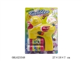 OBL623348 - Solid color music lighting electric rhubarb duck bubble gun