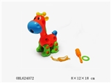 OBL624072 - Educational disassembling drag Q version of the giraffe