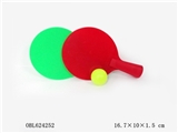 OBL624252 - Table tennis racquet with the ball