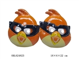 OBL624823 - 120只装1袋橙色愤怒小鸟面具