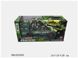OBL625260 - 1 solid color inertia canvas military vehicles carrying soldiers