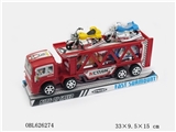 OBL626274 - Inertial red mop head off two prince motorcycle (slide)