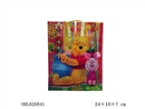 OBL626841 - Small square wanny bear gift bags of environmental protection