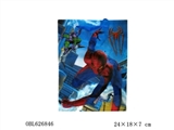 OBL626846 - Small square spider-man environmental gift bags