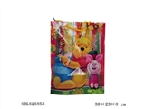 OBL626853 - Medium square wanny bear gift bags of environmental protection
